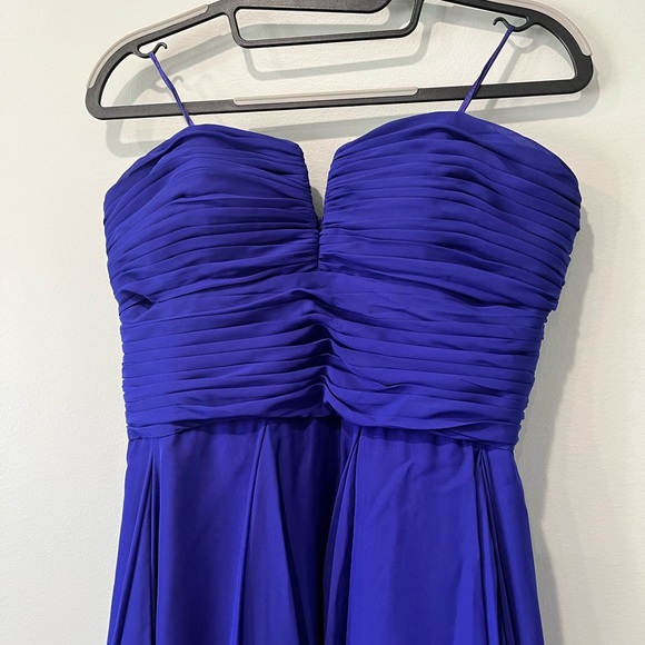 Le Château High/Low Strapless Dress, Size 10 - Picture 2 of 8